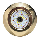 Lumitec SeaBlaze Typhoon Underwater Bronze ThruHull LED Light  WhiteBlue