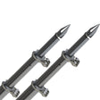 TACO 18 Deluxe Outrigger Poles wRollers  SilverBlack