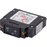 Blue Sea 7445 UL489 Circuit Breaker  50A Flat Rocker