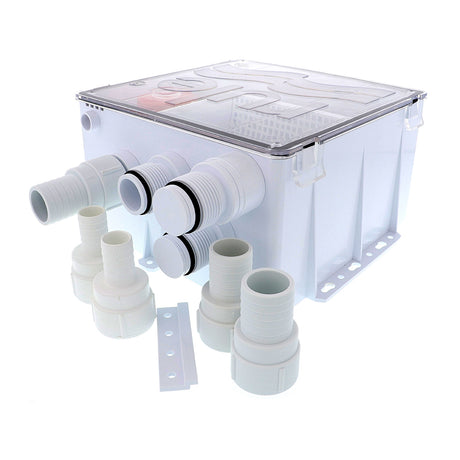 Rule Shower Drain Box w1100 GPH Pump  12V