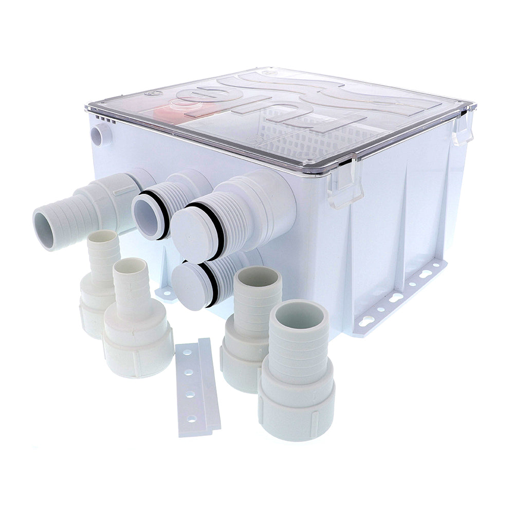 Rule Shower Drain Box w1100 GPH Pump  24V