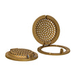 GROCO Bronze Round Hull Strainer wAccess Door fUp To 2 ThruHull