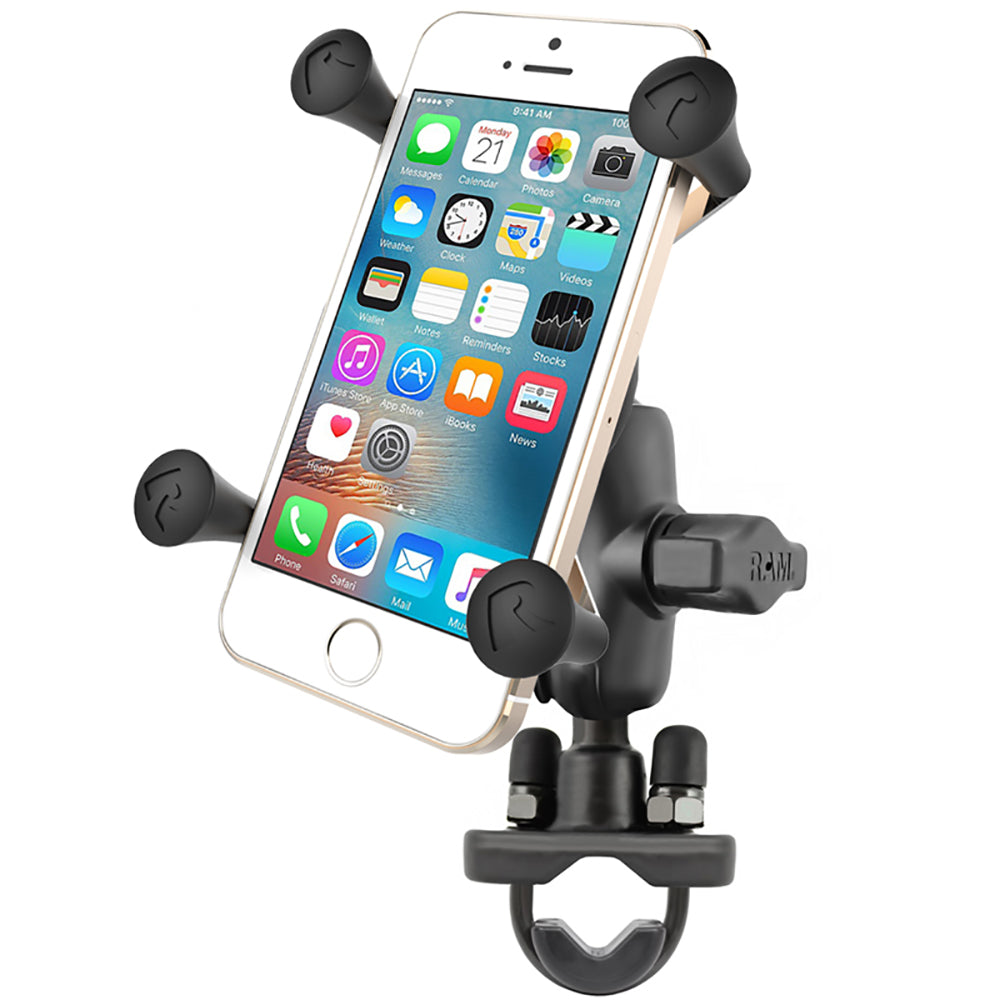 RAM Mount XGrip Phone Mount wHandlebar UBolt Base