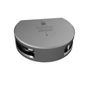 Lopolight 225 Masthead Light  Single  Silver Housing  Vertical Mount