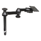 RAM Mount 8 Upper Pole wDouble Swing Arms  75 x 75mm VESA Plate