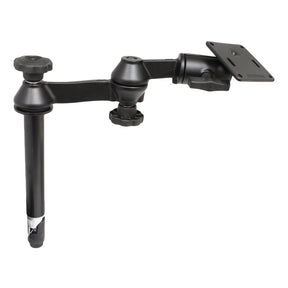RAM Mount 8 Upper Pole wDouble Swing Arms  75 x 75mm VESA Plate