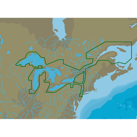 CMAP 4D NAD061 Great Lakes  St Lawrence Seaway microSDSD