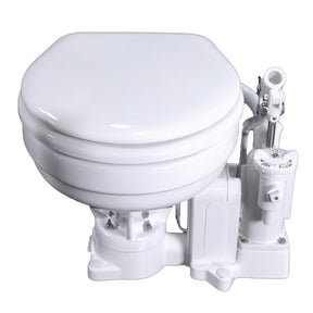 Raritan PH PowerFlush ElectricManual Toilet  Household Size  12v  White