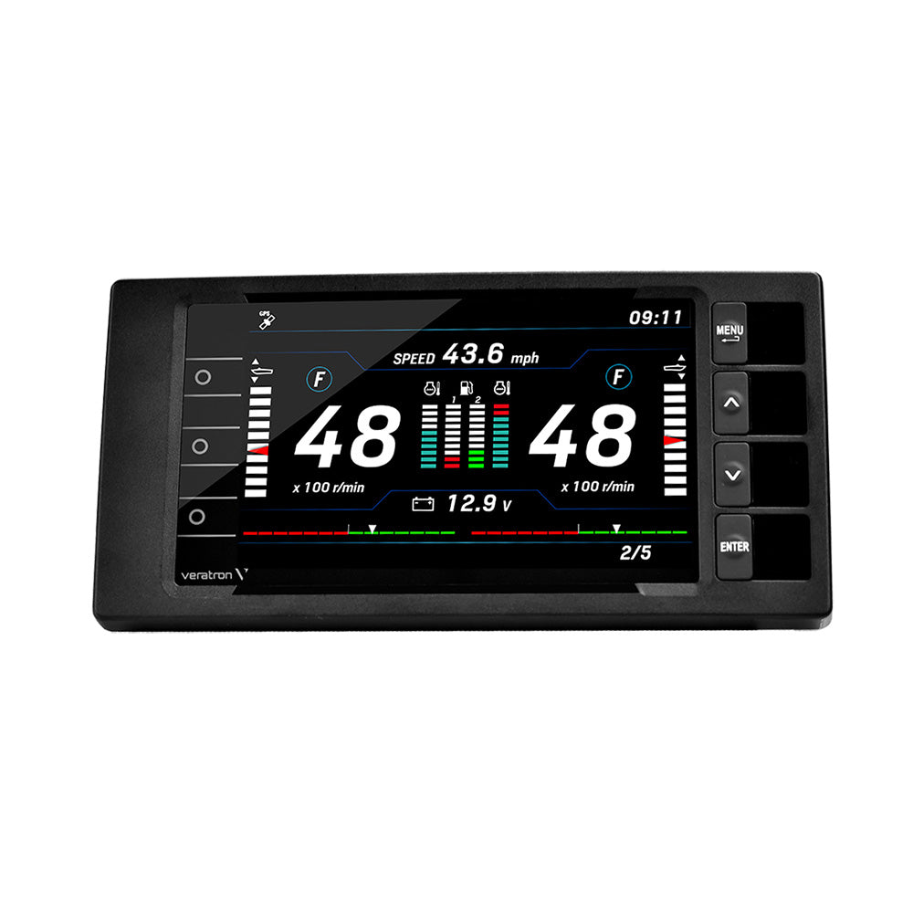 Veratron OceanLink 7 NMEA 2000 Certified TFT Gateway  Black