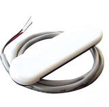 Shadow-Caster Dual Color Courtesy Light w/2 Lead Wire - White Abs Cover - Great White/Bimini Blue [SCM-CL-BB/GW]