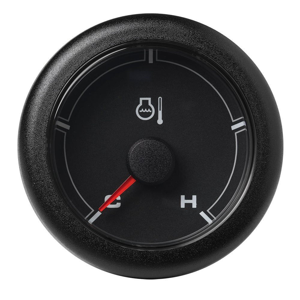 Veratron 52MM 2116 OceanLink Coolant Temperature Gauge 250F  Black Dial  Bezel