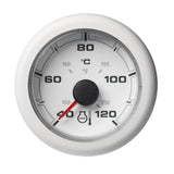 Veratron 52MM 2116 OceanLink Coolant Temperature Gauge  120C250F  White Dial  Bezel
