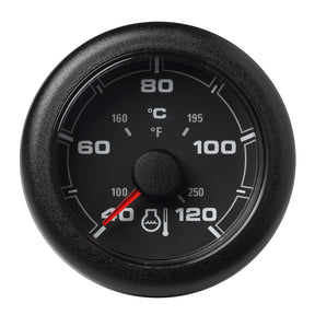 Veratron 52MM 2116 OceanLink Temperature 120C250F  Black Dial  Bezel