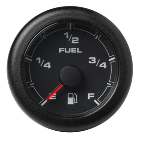 Veratron 52MM 2116 OceanLink Fuel Level Gauge  Black Dial  Bezel