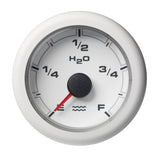 Veratron 52MM 2116 OceanLink Fresh Water Empty Gauge  White Dial  Bezel