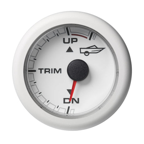Veratron 52MM 2116 OceanLink Engine Trim  UpDown  White Dial  Bezel