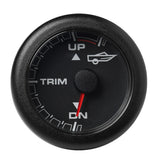 Veratron 52MM 2116 OceanLink Engine Trim Gauge  Black Dial  Bezel