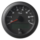 Veratron 338 85MM OceanLink NMEA 2000 Tachometer  7000 RPM  Black Dial  Bezel