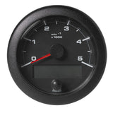 Veratron 338 85MM OceanLink NMEA 2000 Tachometer  5000 RPM  Black Dial  Bezel