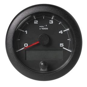 Veratron 338 85MM OceanLink NMEA 2000 Tachometer  5000 RPM  Black Dial  Bezel