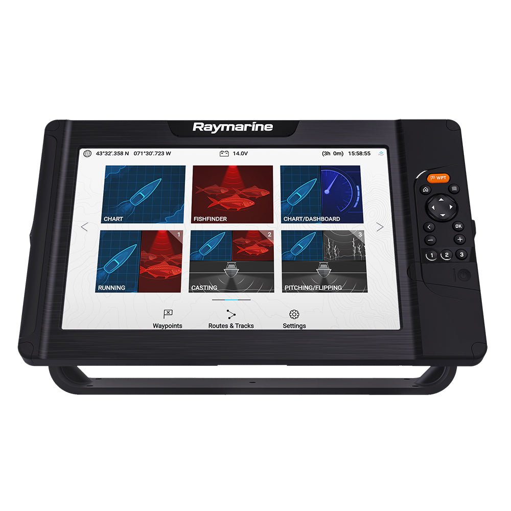 Raymarine Element 12 HV Chartplotter  Fishfinder Combo  No Transducer