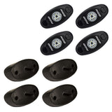 RIGID Industries ASeries Rock Light Kit  4 Blue Lights  Black