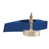 Furuno B285M MediumFrequency CHIRP Transducer wTemperature  Bronze ThruHull wHigh Speed Fairing Block