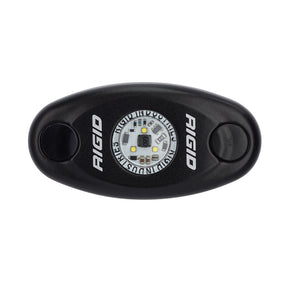 RIGID Industries ASeries Black High Power LED Light Single  Red