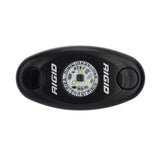 RIGID Industries ASeries Black High Power LED Light Single  Amber