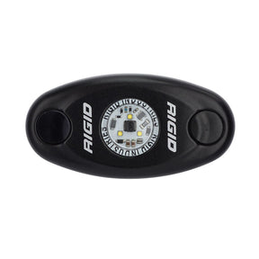 RIGID Industries ASeries Black High Power LED Light Single  Amber