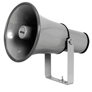 Speco 85 Weatherproof PA Speaker wTransformer