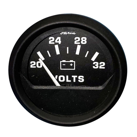 Faria Euro Black 2 Voltmeter 2032 V