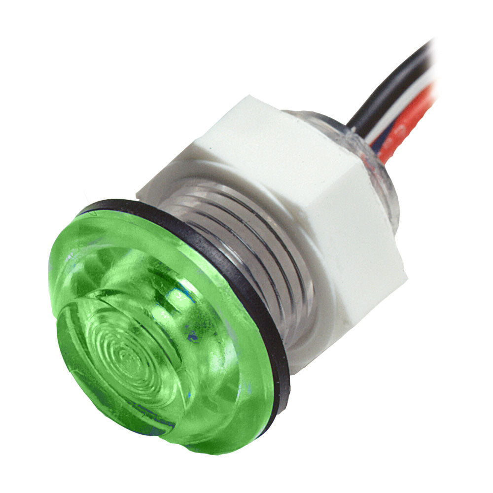 Innovative Lighting LED Bulkhead Livewell Light Flush Mount  Green