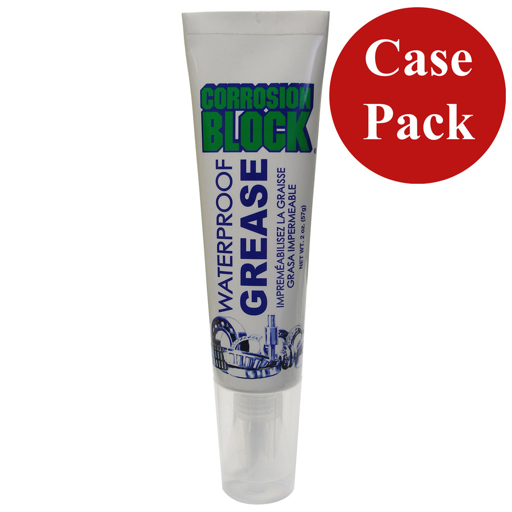 Corrosion Block High Performance Waterproof Grease  2oz Tube  NonHazmat NonFlammable  NonToxic Case of 24