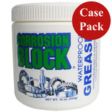 Corrosion Block High Performance Waterproof Grease  16oz Tub  NonHazmat NonFlammable  NonToxic Case of 6