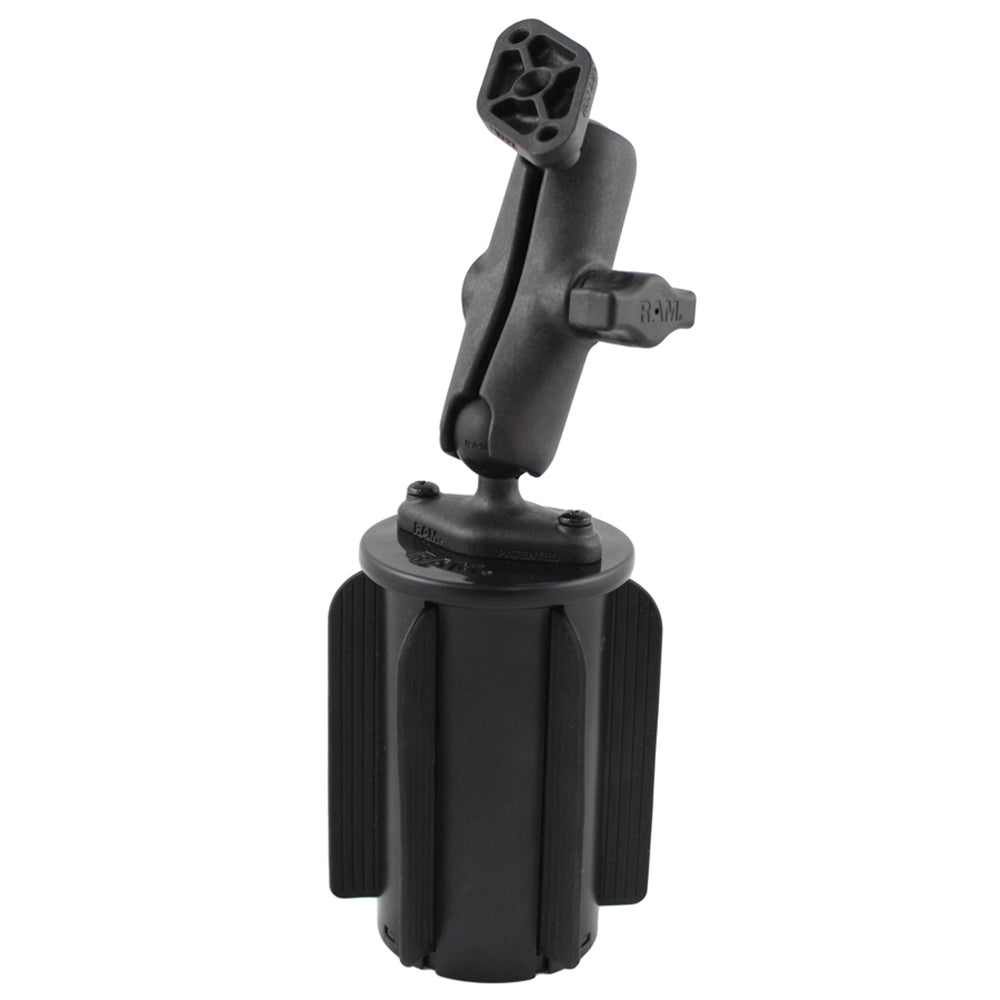 RAM Mount RAMACAN II Universal Cup Holder Base wDouble Ball Mount