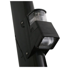 Hella Marine Halogen 8504 Series MastheadFloodlight Lamp  Black