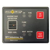 SafeTAlert Gas Vapor Alarm Fume Fire Bilge Water  Black Surface Mount