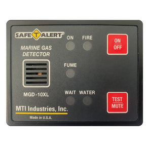 SafeTAlert Gas Vapor Alarm Fume Fire Bilge Water  Black Surface Mount