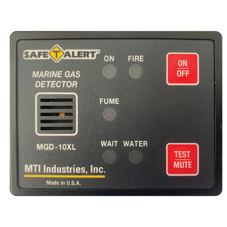 SafeTAlert Gas Vapor Alarm Fume Fire Bilge Water  Black Surface Mount