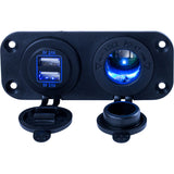 SeaDog Double USB  Power Socket Panel