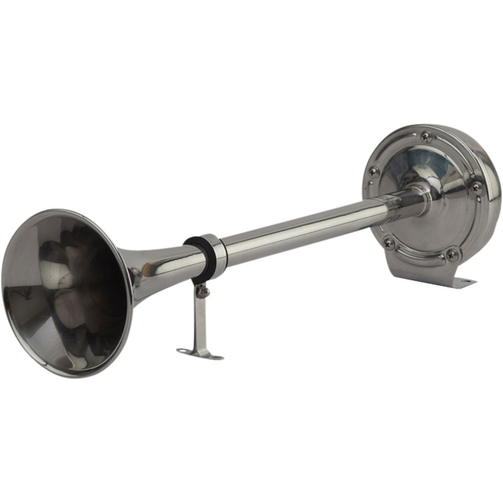 SeaDog MaxBlast Stainless Steel Trumpet 12V Horn  Single