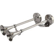 SeaDog MaxBlast Stainless Steel Trumpet 12V Horn  Dual