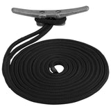 SeaDog Double Braided Nylon Dock Line  12 x 30  Black