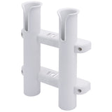 SeaDog Two Pole Side Mount Rod Storage Rack  White
