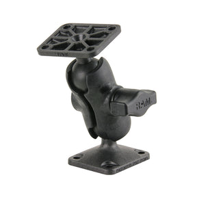 RAM Mount Composite DrillDown Double Ball Mount wRectangle AMPS Plates