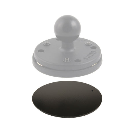 RAM Mount Steel Adhesive Plate Adapter fMagnetic Mounts
