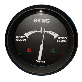 Faria 4 Gauge Engine Synchronizer fDual Engines Gas  Diesel
