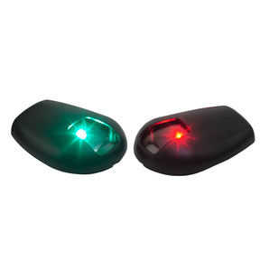 SeaDog Black Side Mount LED Navigation Lights  1 NM  Port  Starboard