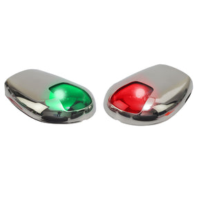 SeaDog Stainless Steel Side Mount LED Navigation Lights  2 NM  Port  Starboard